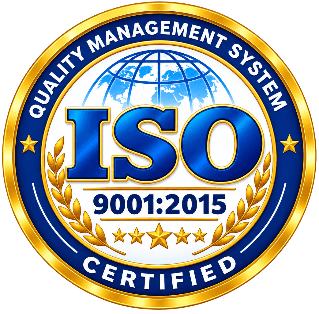 ISO 9001:2015 CERTIFIED